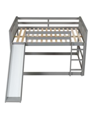 Full Over Full Bunk Bed With Slide II