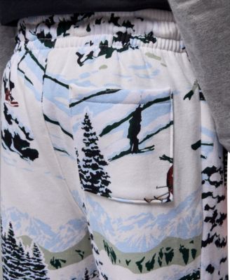 Boys' 8-20 Brooklyn Holiday Printed Pull-On Pants