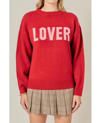 Women's Crewneck Statement Sweater