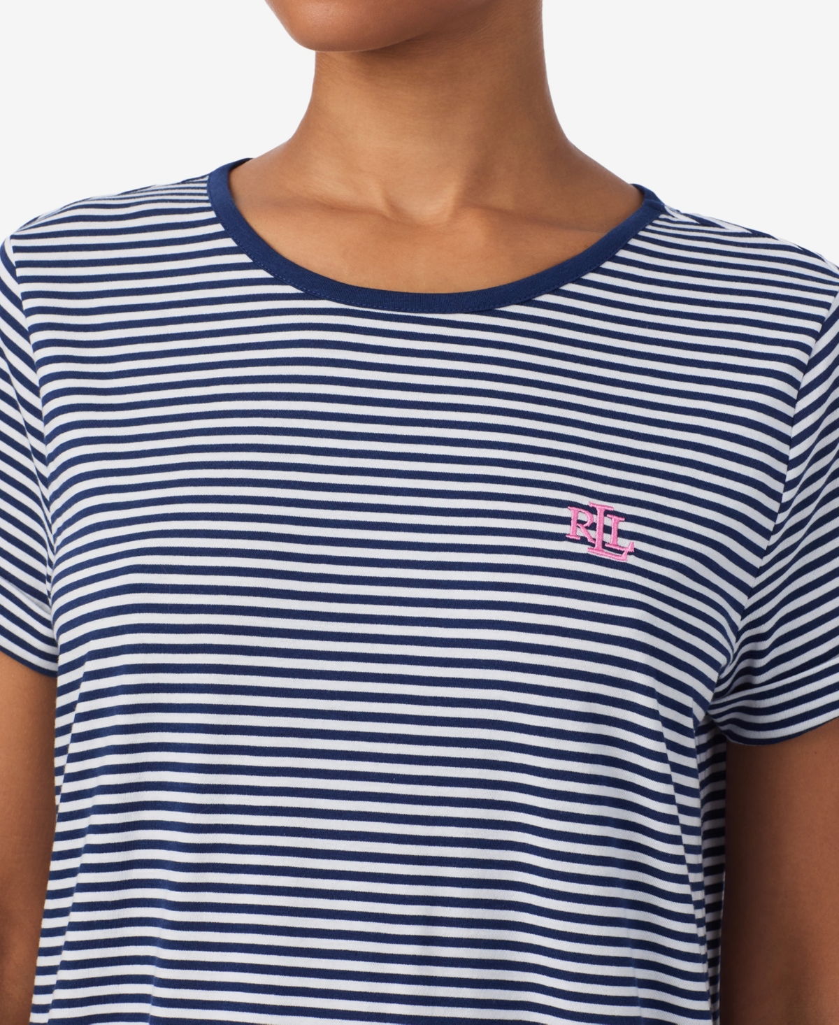 Lauren Ralph Women's Crew Neck Sleep Gown