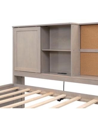 Daybed with Storage, Corkboard & USB
