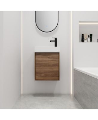 Streamdale 18" Compact Floating Vanity with Sink