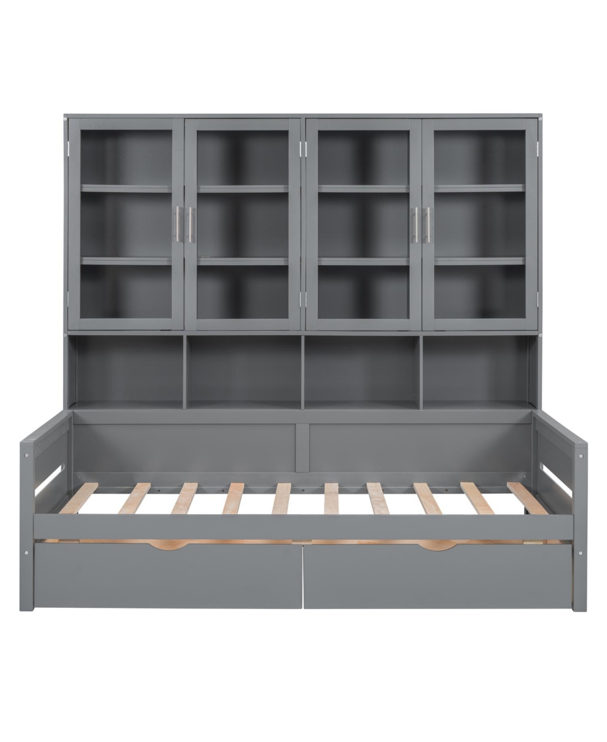 Streamdale Furniture Streamdale Twin Daybed w/ Storage, Led & Shelves