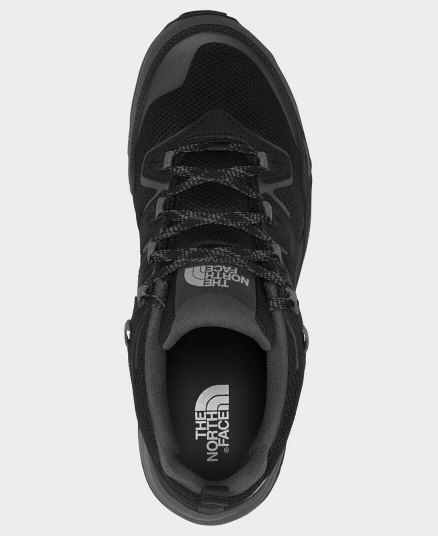 Мужские кроссовки The North Face Hedgehog 3 Rugged Waterproof Lace-Up, цвет: Чёрный / Асфальтовый серый — фото 3