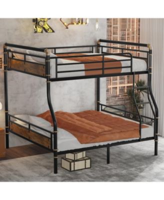 Full XL/Queen Metal Bunk Bed