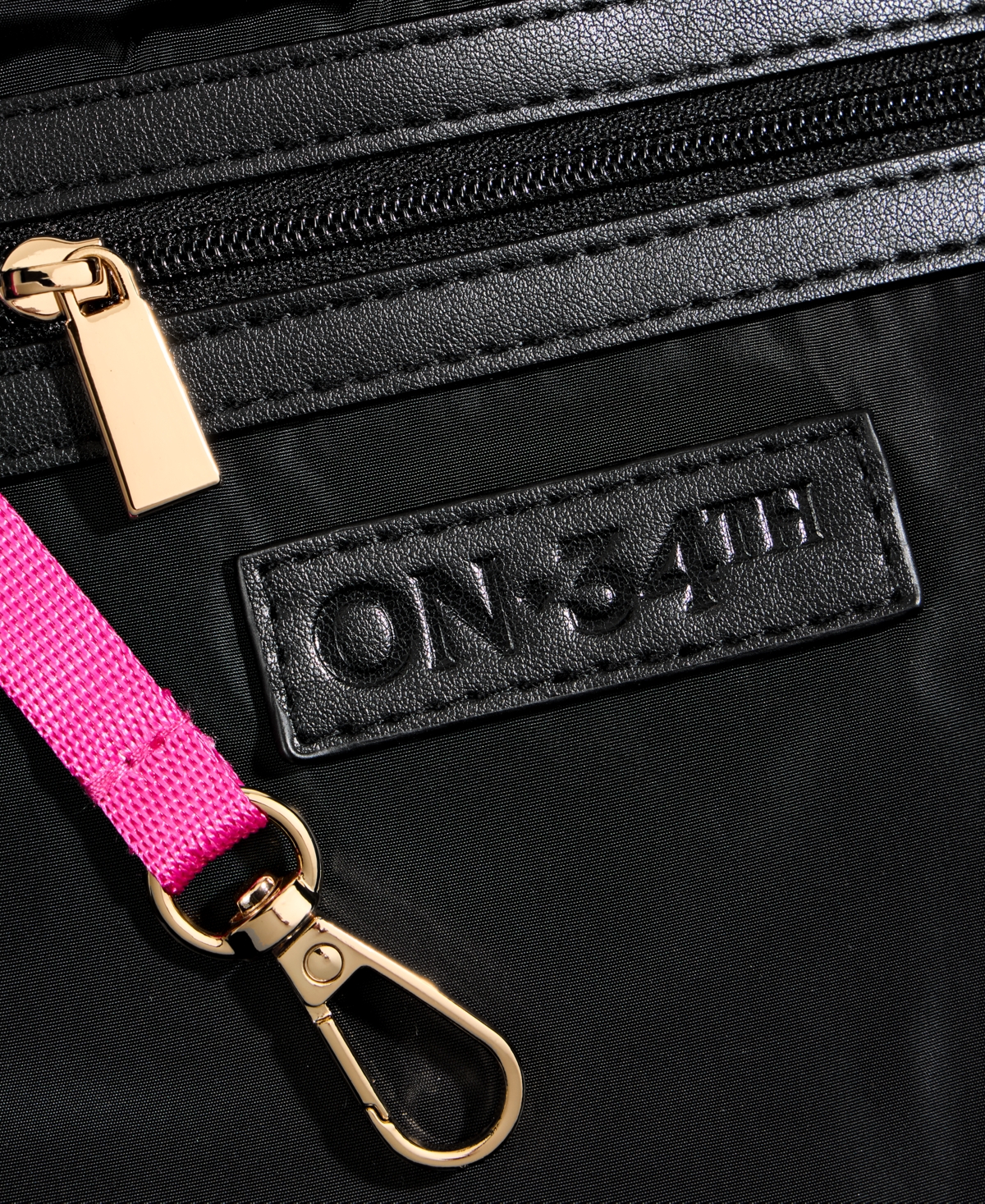 On 34th Harlowwe Small Pebbled Hobo Bag