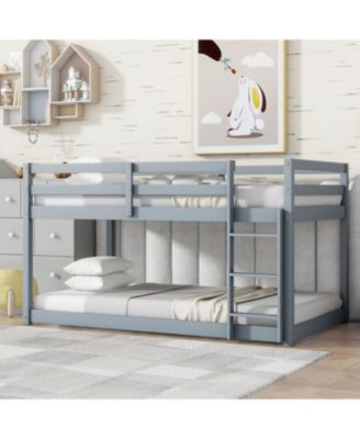 Solid Wood Twin Bunk Bed