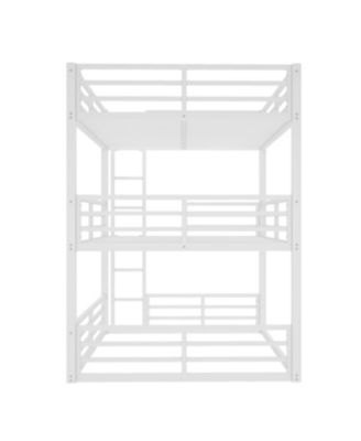 Streamdale Triple Bunk Bed, Metal, Heavy-Duty
