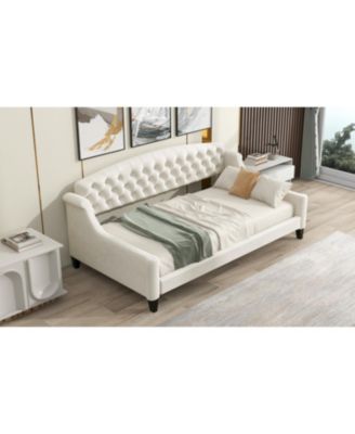 Modern Luxury Tufted Button Daybed,Twin