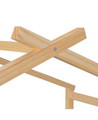  Wooden House Bed with Twin Trundle