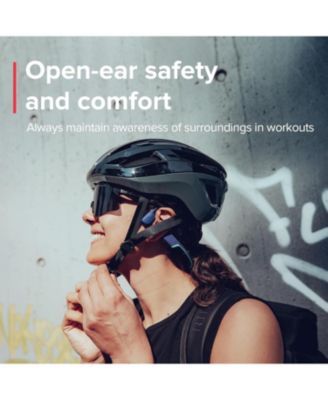 AQUA LIGHT Waterproof Open-Ear Swimming Bone Conduction Bluetooth Headphones with Built in MP3 Player - Reef Blue