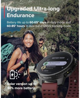 Vertical GPS Sports Watch with Sapphire Touchscreen, Heart Rate and Sleep Tracker