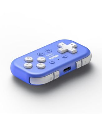 Mini Bluetooth Gamepad Controller for Switch, Android, Raspberry Pi - Blue