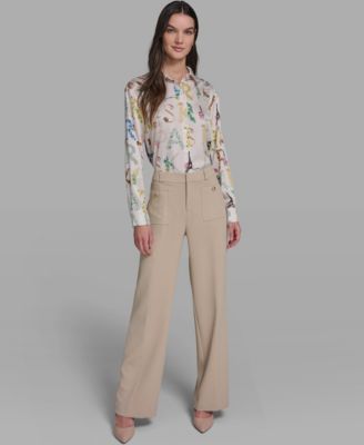 Women's Printed Long-Sleeve Top