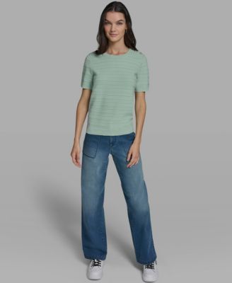 Women's Solid Crewneck Sweater