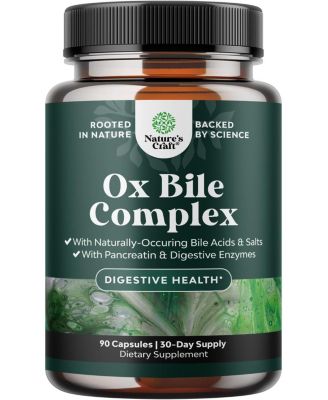 Ox Bile Complex Capsules, 90ct