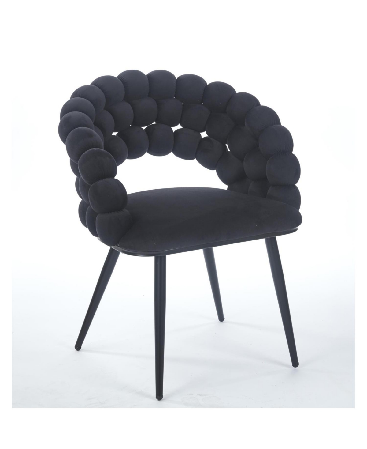 Streamdale Furniture + 2 Pc. + Cushioned + Golden Legs + Chair