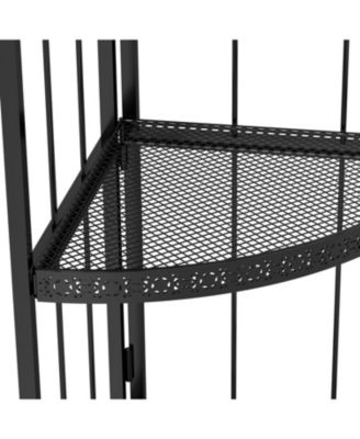 Streamdale 3-Tier Corner Shelf Freestanding Bookshelf for Home, Office, or Kitchen