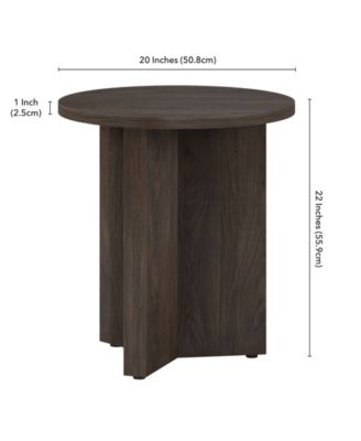 Anders 20" Wide Round Side Table
