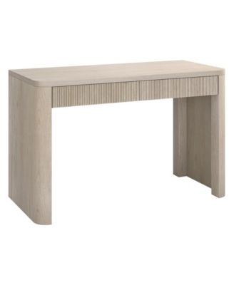 Palmera 47.5" Wide Rectangular Fluted Desk