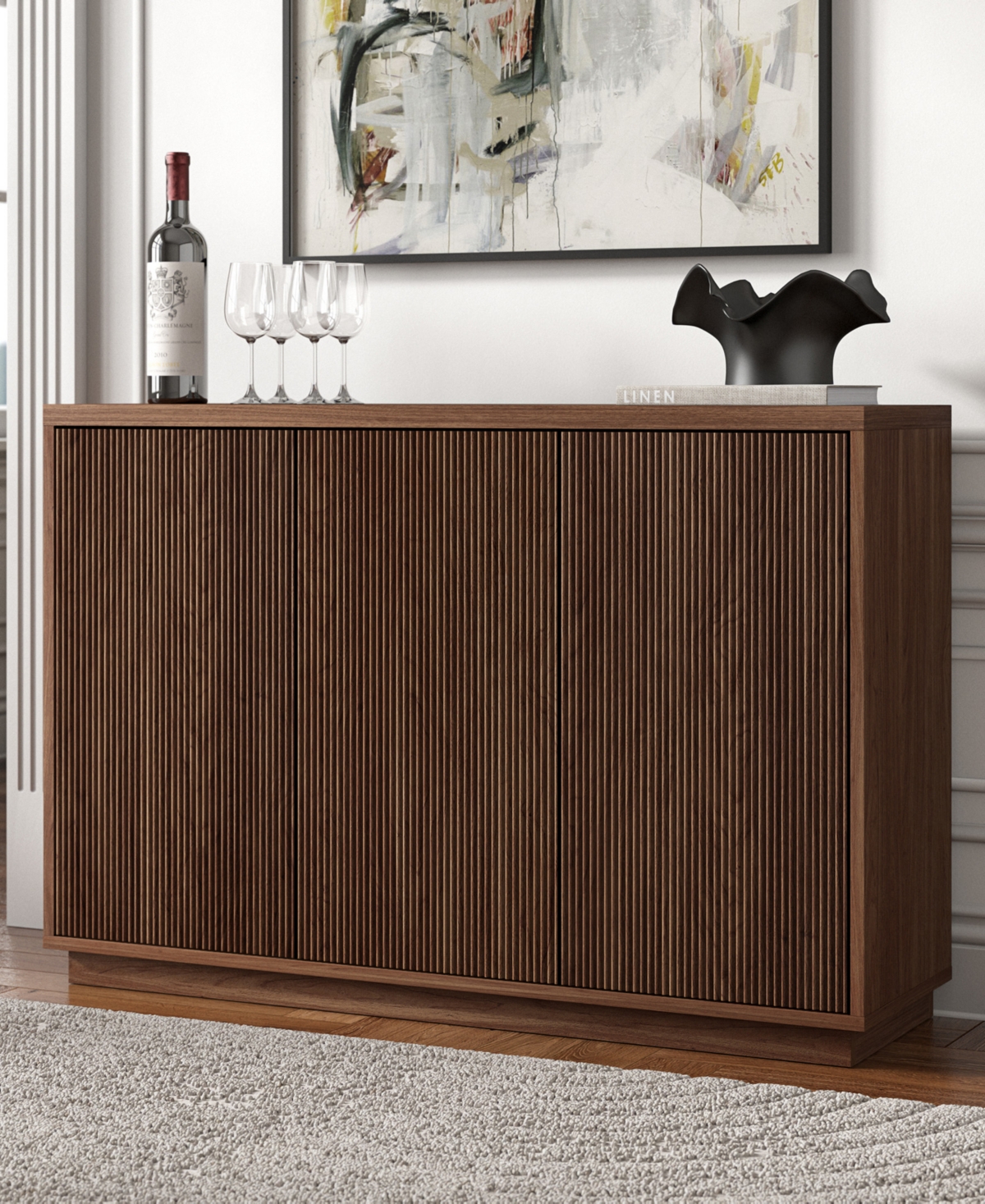 Hudson & Canal Alston 48" Wide Rectangular Buffet Table