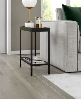 Alexis 24" Wide Rectangular Side Table