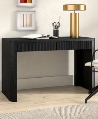 Palmera 47.5" Wide Rectangular Fluted Desk