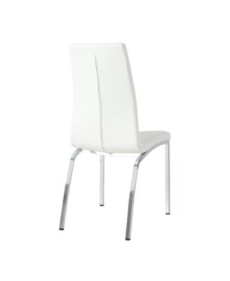 + Set of 4 + PU Leather + Modern + Dining Chair