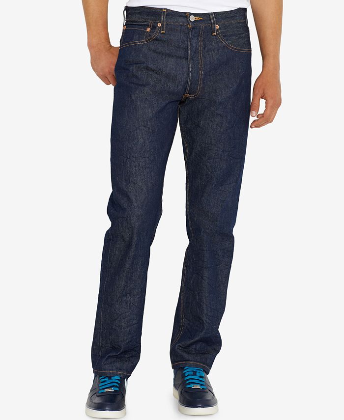 Verstenen onpeilbaar samenvoegen Levi's Men's 501® Original Shrink-to-Fit™ Non-Stretch Jeans & Reviews -  Jeans - Men - Macy's