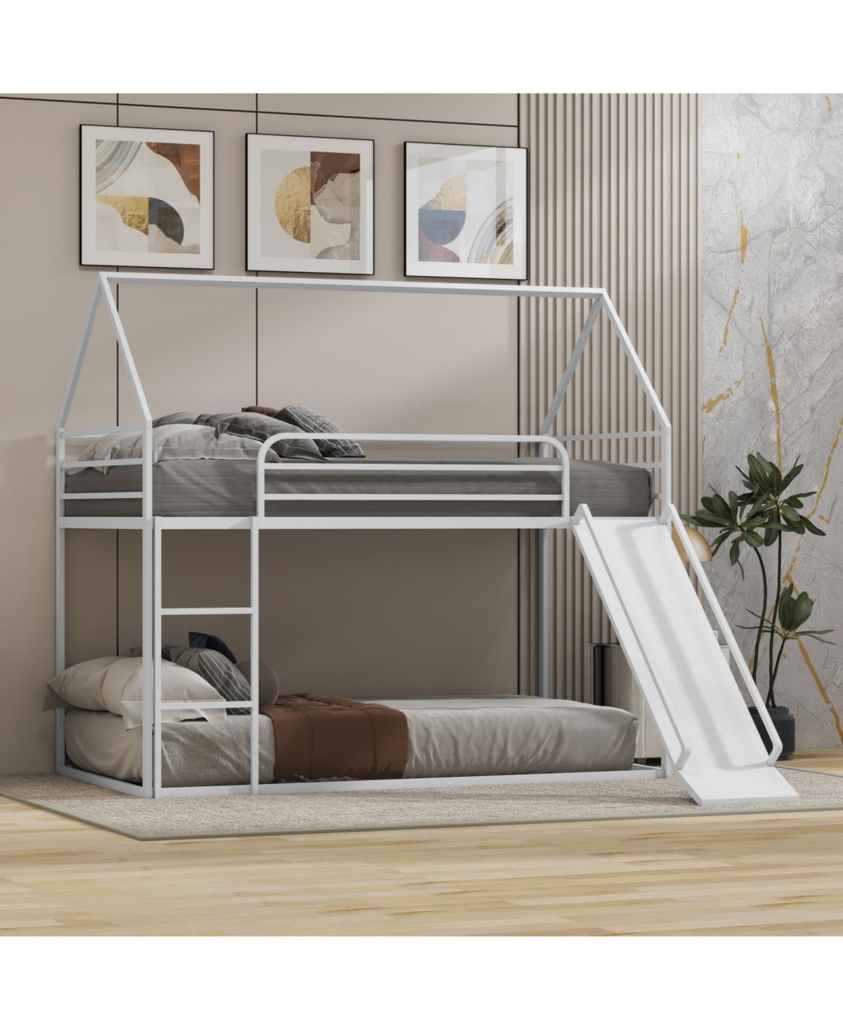 Streamdale Furniture Twin over Twin House Bed