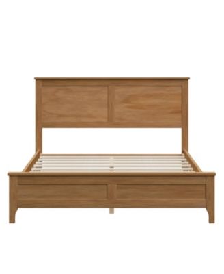 Solid Wood Full Platform Bed