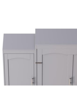 Murphy Bed with Wardrobes & Shelves