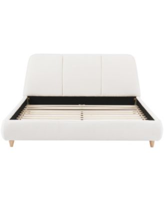 White Upholstered Bed Frame