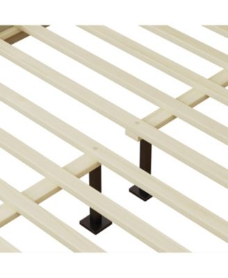 Solid Wood Platform Queen Bed