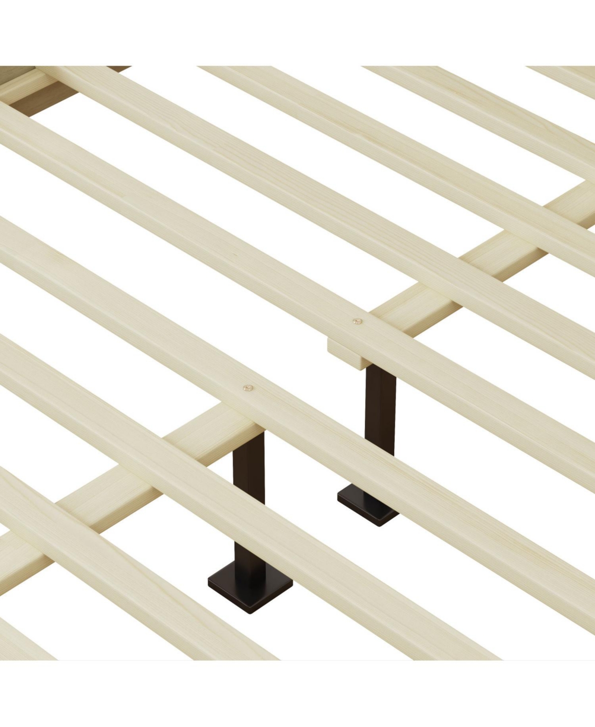 Streamdale Furniture Solid Wood Platform Queen Bed