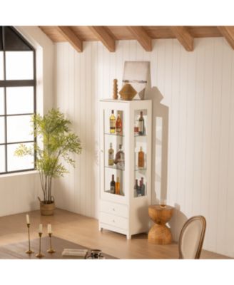 71" Wood (or relevant material) LED Light Display Cabinet