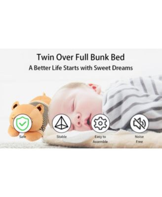 Twin Over Full Metal Bunk Bed