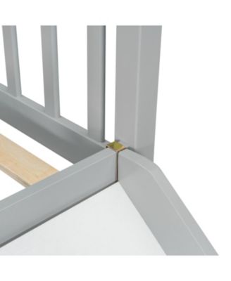 Full Over Full Bunk Bed with Ladder