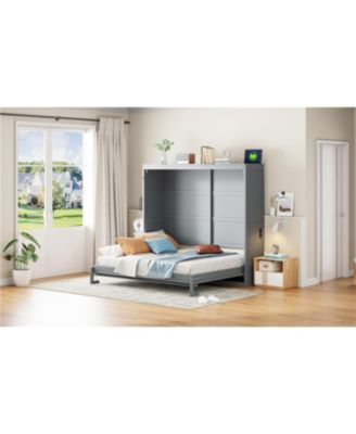 Full Size Murphy Bed - Space Saving Fold Away Wall Bed
