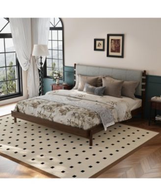 Premium Wood Platform Bed Frame