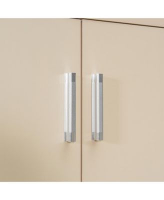 Twin Upholstered Daybed with LED, Storage & Trundle