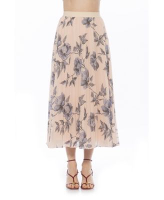 Women's Kesia Midi Pleated Skirt