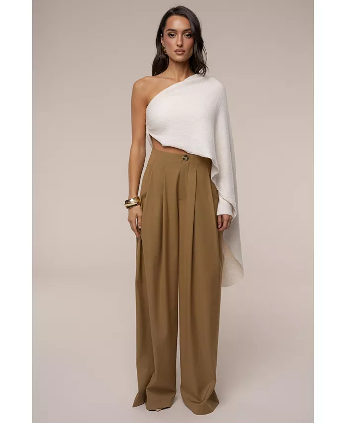 Women's Polished Pleat Trouser - thumbnail 4