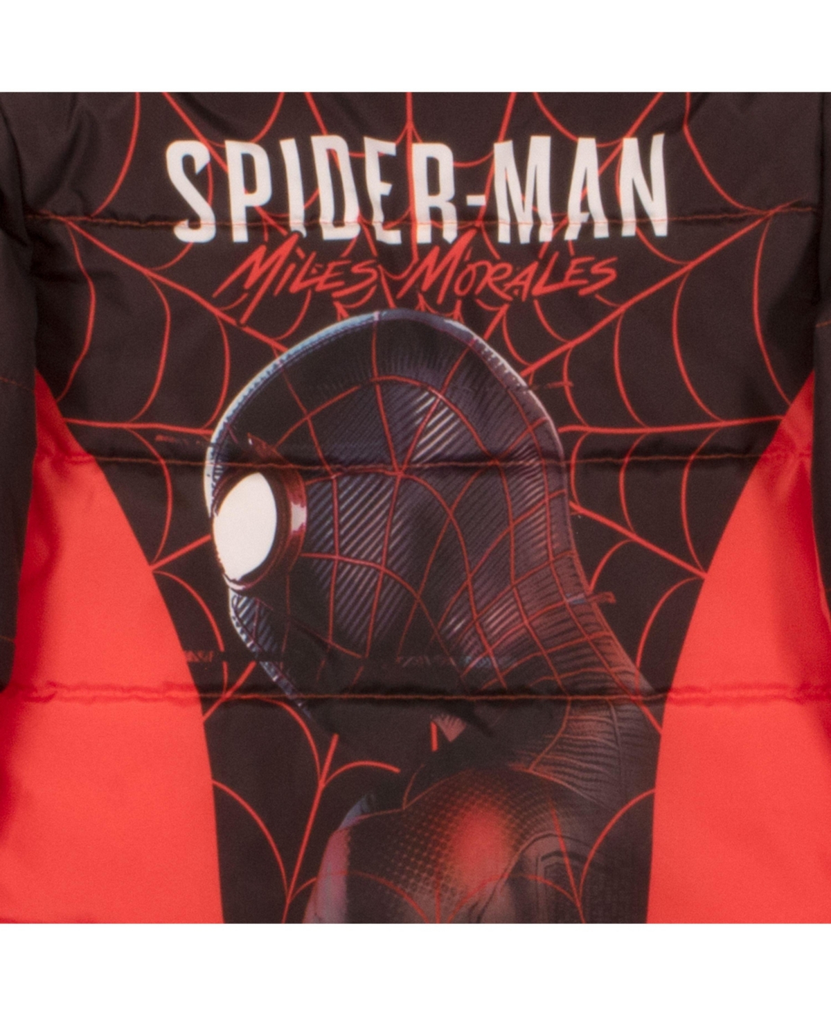 Miles Morales Boys Marvel Spider-Man Graphic Print Winter Jacket