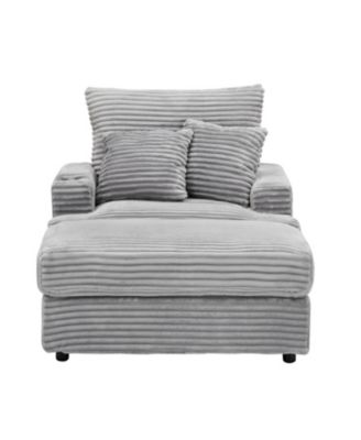 Streamdale Cozy 39" Spring Armchair & Ottoman Set