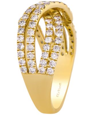 Nude Diamond Ring (1.25 ct. t.w.) in 14k Honey Gold