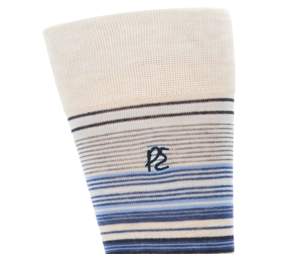 Perry Ellis Portfolio Men's Striped Crew Socks