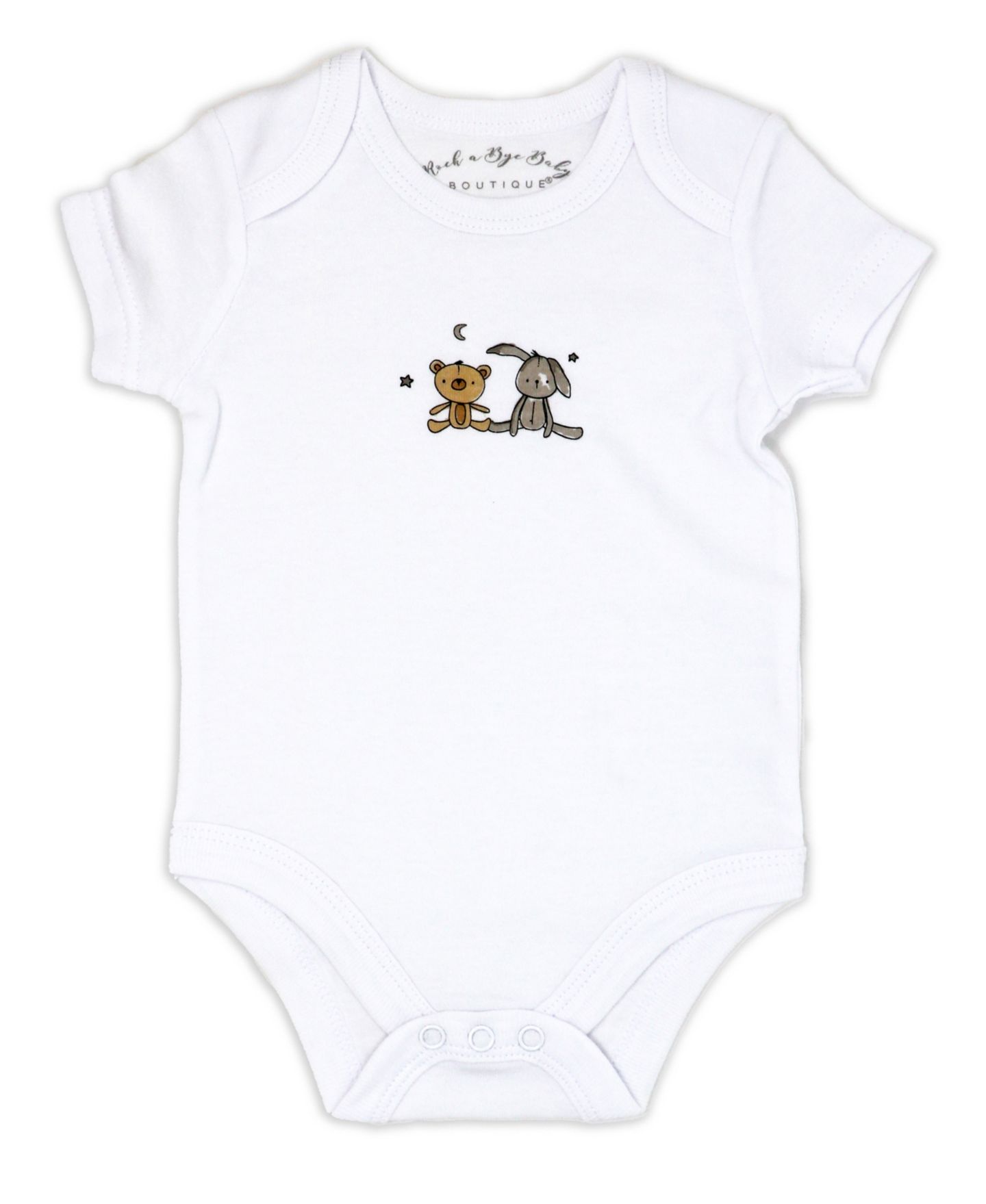 Комплекты Rock-A-Bye Baby Boutique Layette Gift, 7-Piece Set для малышей, цвет: Белый — фото 3