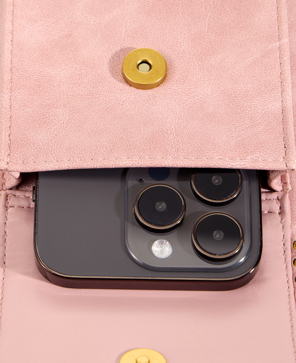 Style & Co Mini Studded Phone Crossbody Bag