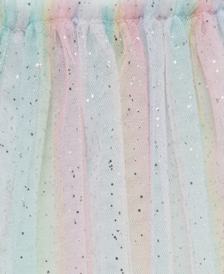 Baby Girls' Round Neck Bodysuit, Skeggings and Headband, 3-Piece Set